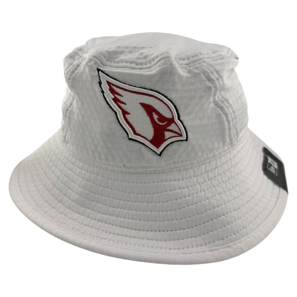 New Era Arizona Cardinals NFL 2024 Traning Camp White Boonie Bucket Hat Cap